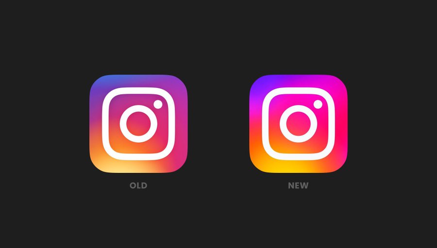 Did the Instagram logo change in 2022?