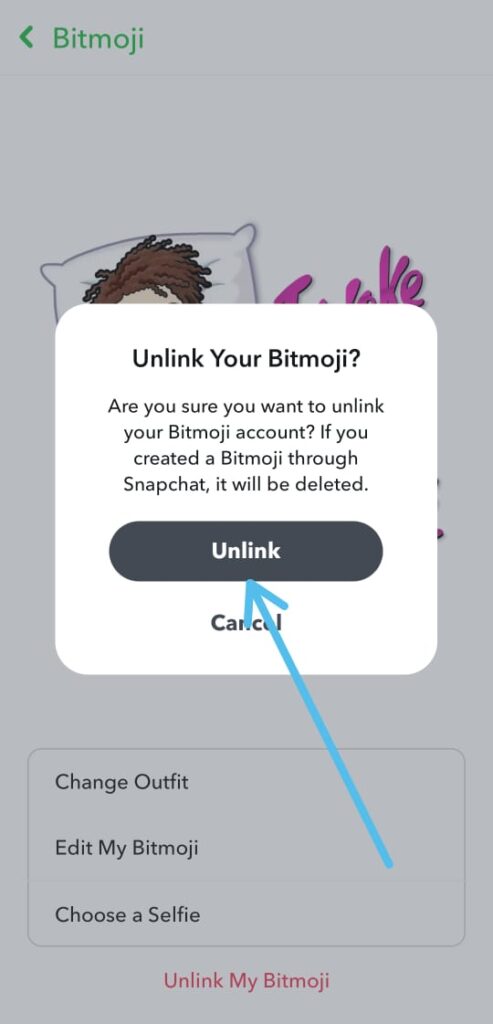 How to Delete Bitmoji on Snapchat