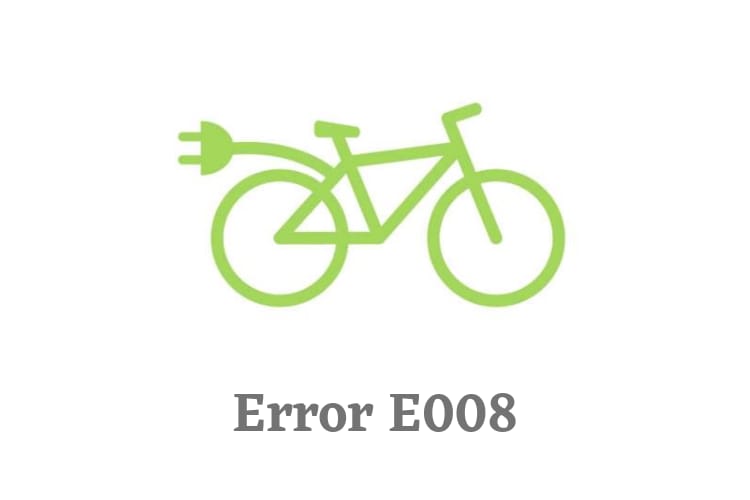 How to fix Error E008 on your Ebike