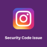 Instagram 6-digit code not received