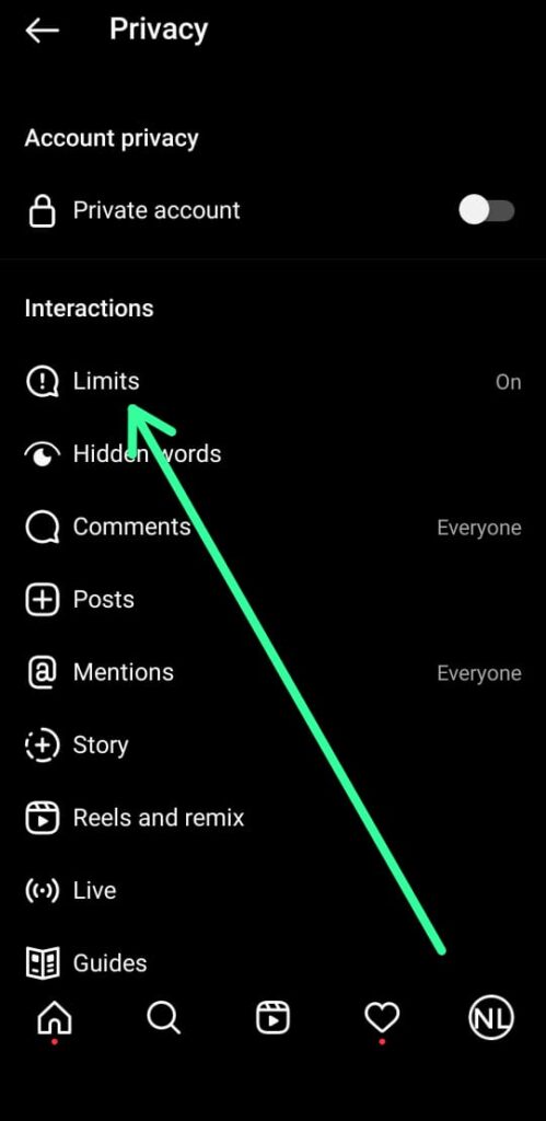 How to remove limit on Instagram