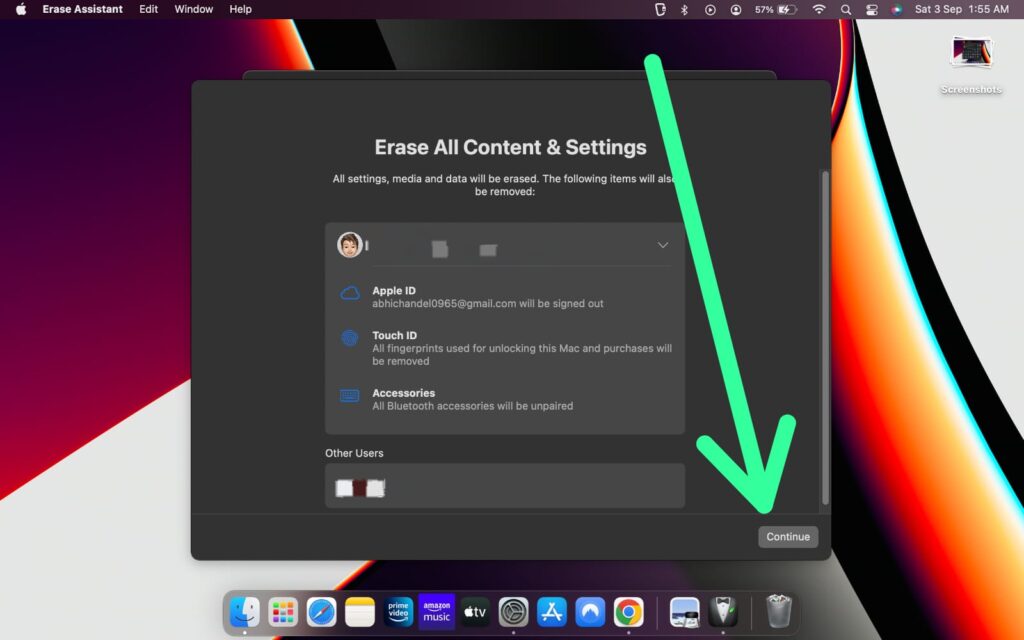 Erase and Factory Reset your Mac