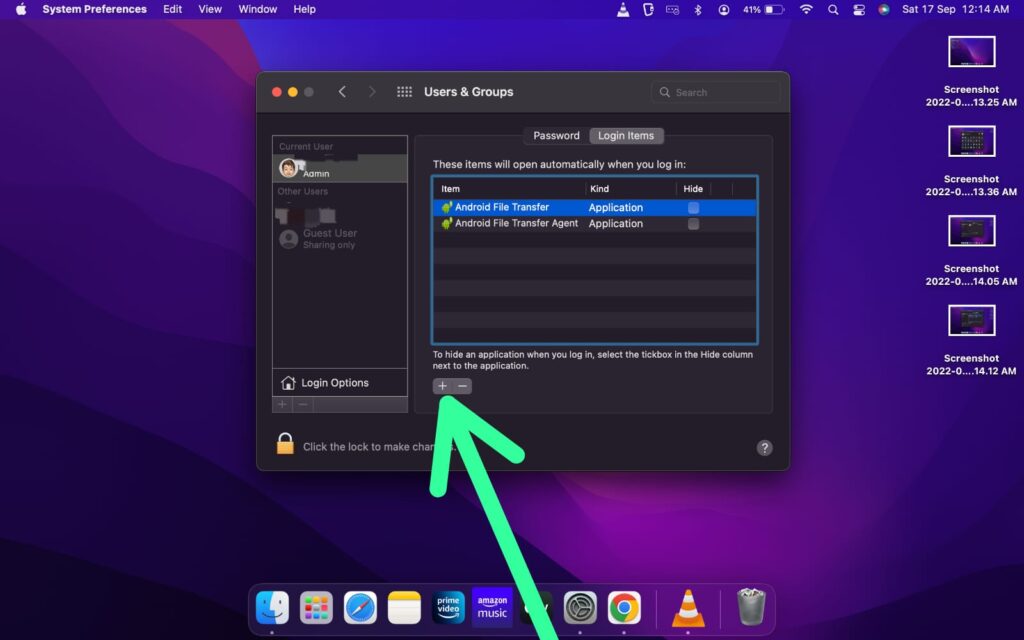 How to add a program to startup on Mac?