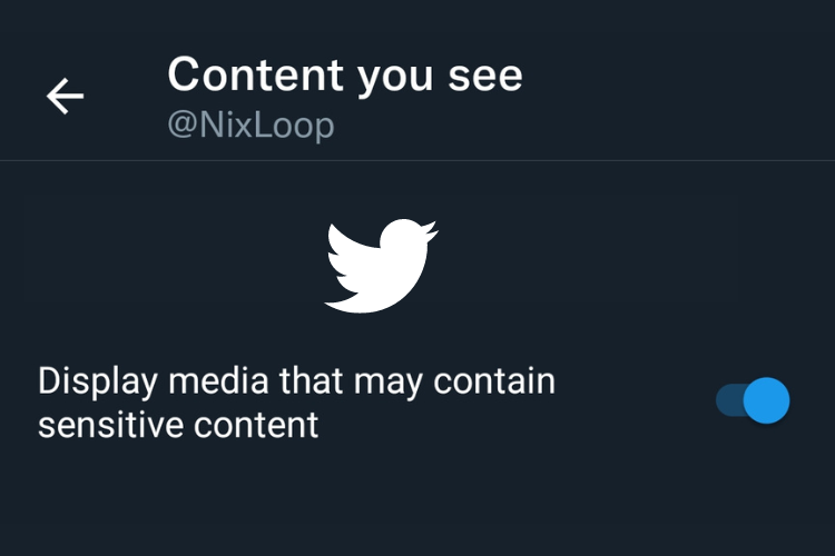 How to Fix Twitter sensitive content setting not working