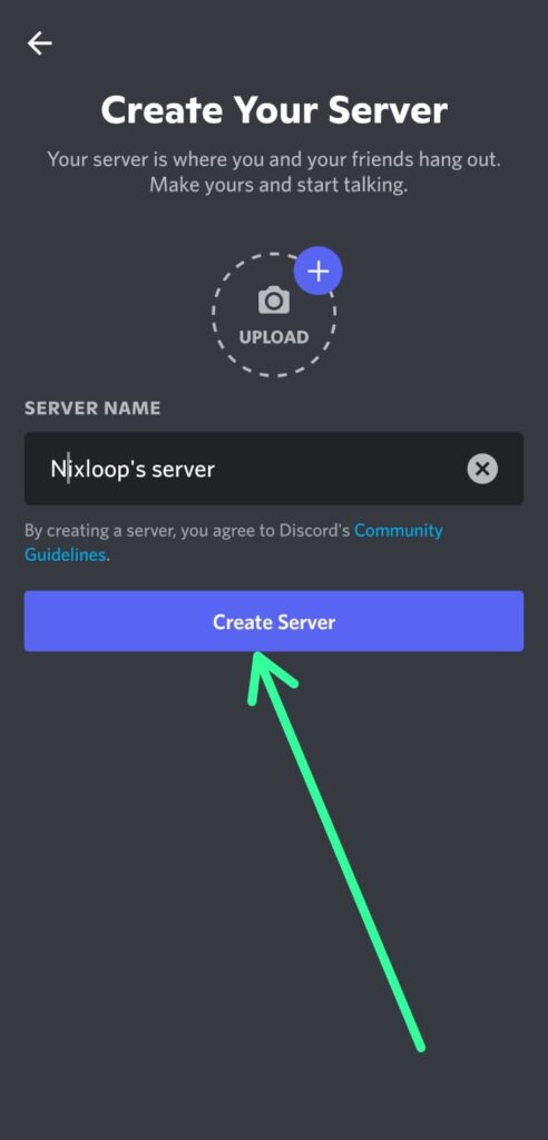 How to Create a Discord Server on Mobile