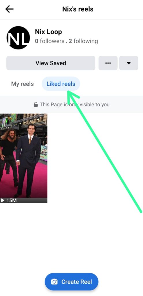 How to Find Your Liked Reels on Facebook