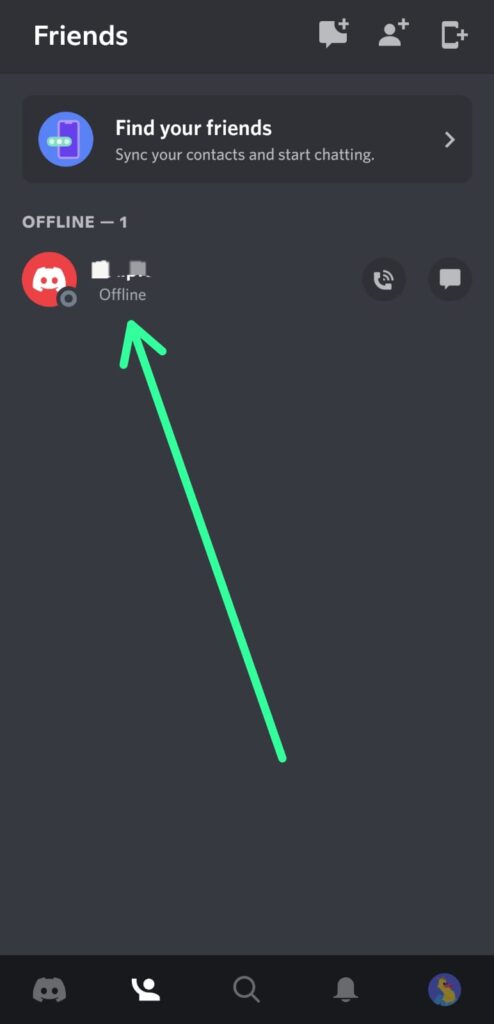How to accept friend request on Discord Mobile
