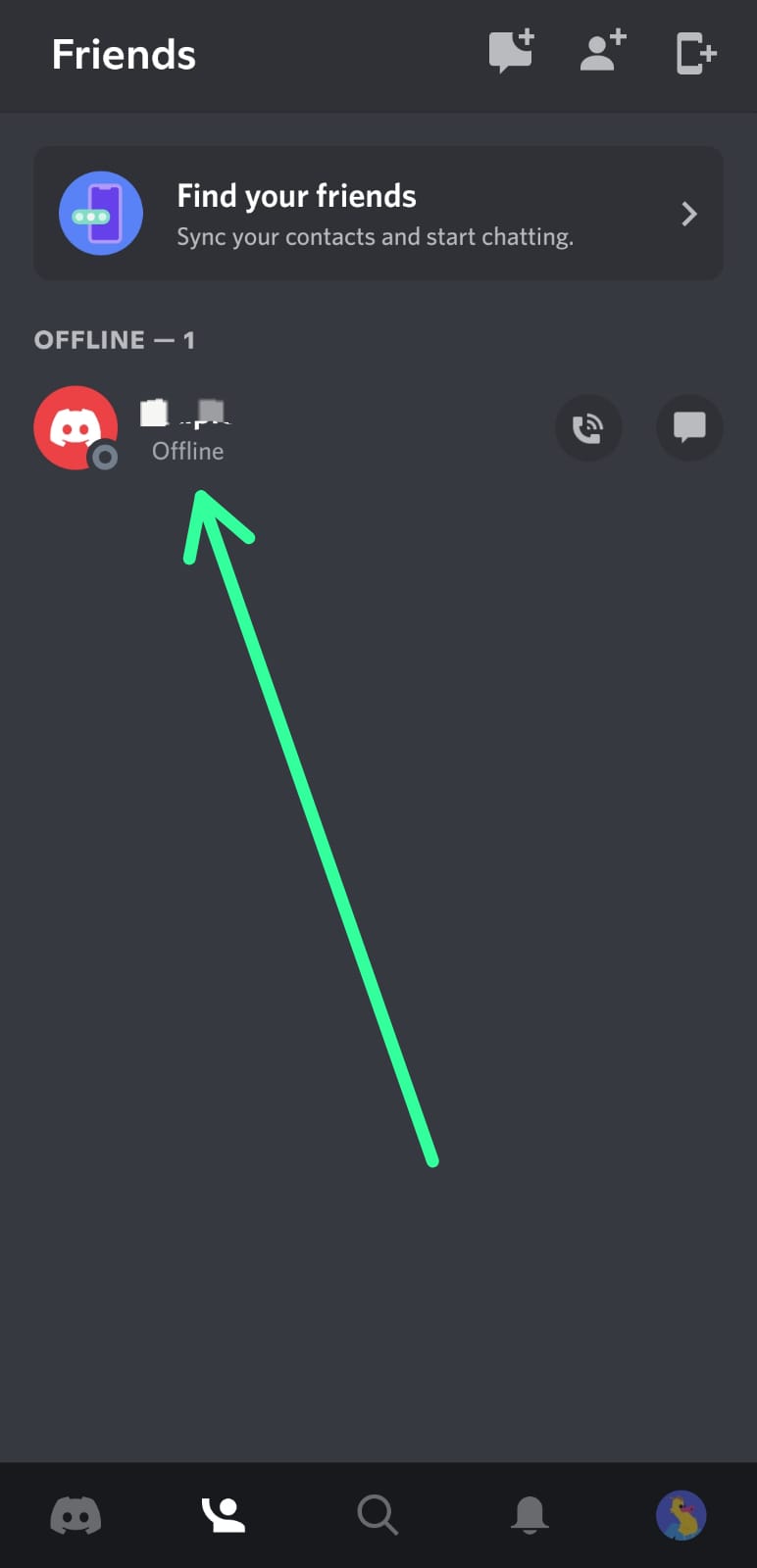 How to accept friend request on Discord Mobile 2023 - NixLoop