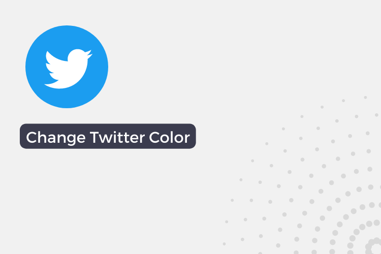 How to change Twitter color on Mobile