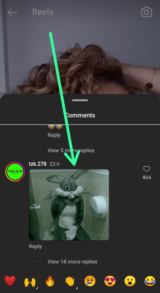 Comment GIF's On Instagram not Available