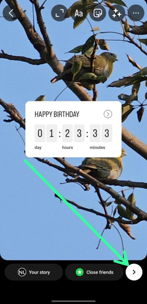 How to Do Birthday Countdown on Instagram