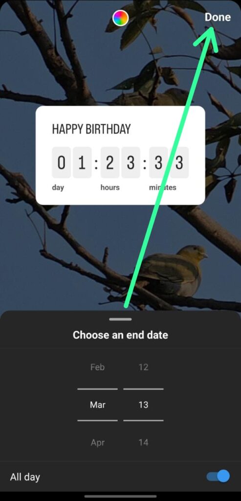 How to Do Birthday Countdown on Instagram