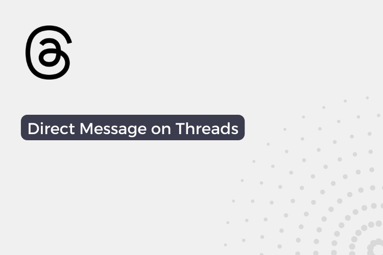 How to Direct Message (DM) on Threads by Instagram