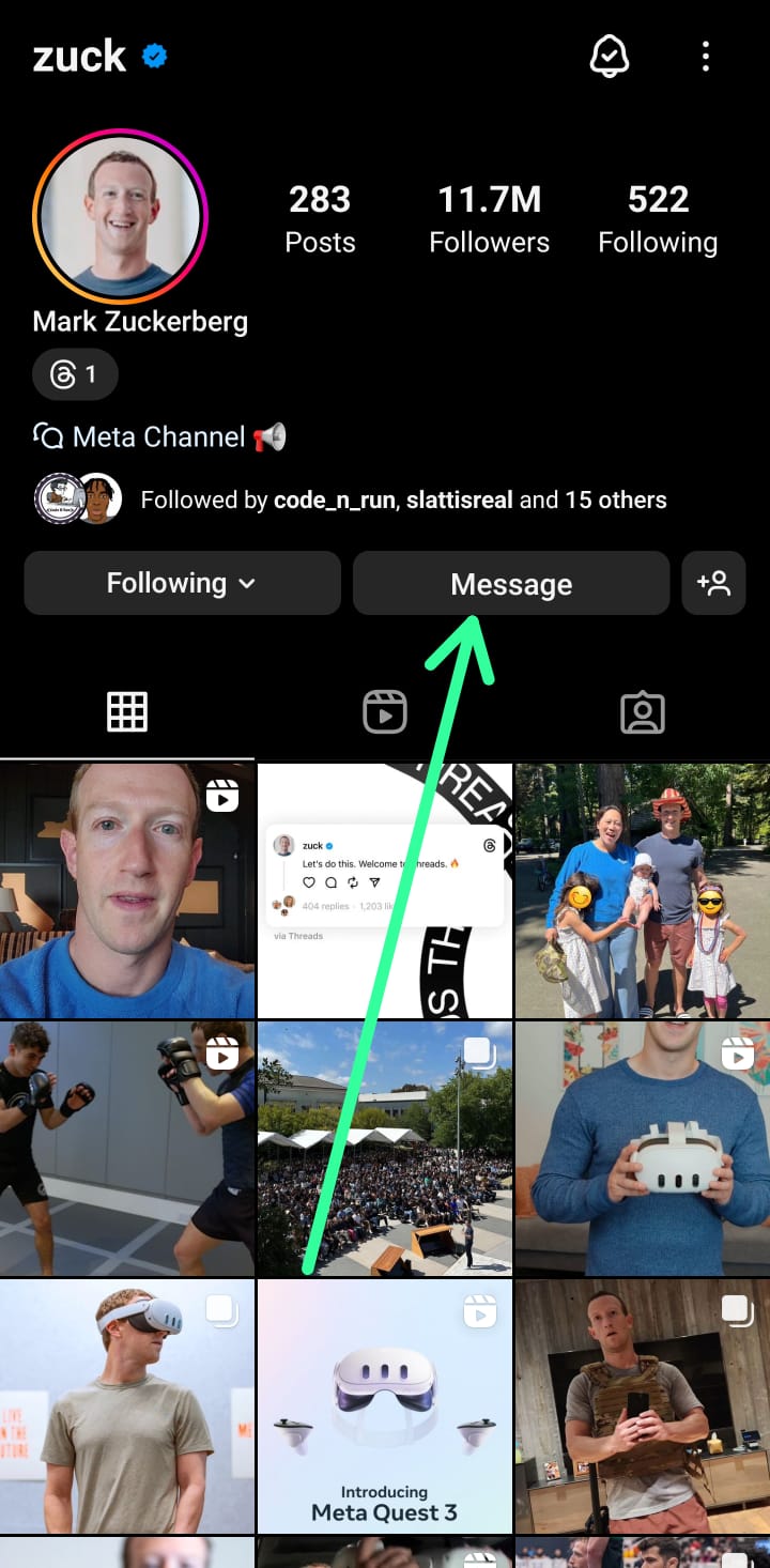 How to Direct Message (DM) on Threads by Instagram NixLoop